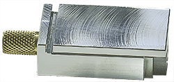 EM-Tec V22L low profile compact vise type sample holder for up to 22mm, M4